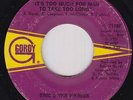 Sweet Soul/Funk 45 - Eric & The Vikings - It's Too Much For Man - Gordy - mp3
