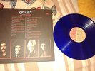QUEEN LP GREATEST HITS CHILE BLUE VINYL NOT OFFICIAL PRESS.SERIOUS BIDDERS ONLY.