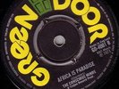 THE CONSCIOUS MINDS/SKINHEAD REGGAE/GREEN DOOR 45/AFRICA IS PARADISE...LISTEN