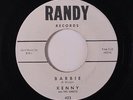 KENNY & CADETS: Barbie / What Is A Young Girl Made Of 45 (70s reissue) rare Roc