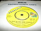 ANTHONY RAYE  -  Give Me One More Chance  - UK Grapevine      MINT UNPLAYED
