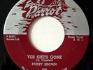PARROT 820  - Dusty Brown - original Blues 45 - Mint minus