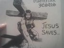V.Jesus - Jesus Saves...7Inch white ltd.Ed.82/300 Anal Cunt Grindcore GG Allin
