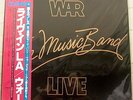 WAR THE MUSIC BAND LIVE JAPAN VINYL LP WITH OBI NEARMINT VIM-6242 JVC