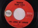 LORDS OF LONDON: Broken Heart C.o.d. / Sit Down Dance 45 Rock & Pop