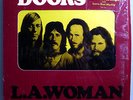 THE DOORS L.A.WOMAN RARE ORIG '71 ELEKTRA LP w/DIE-CUT COVER IN SHRINK w/STICKER