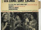 French EP OST Les lions sont lachés Garvarentz Claudia Cardinale Darrieux Morgan