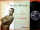 LUCIO DEMARE Recordando Exitos  RaRe 1962 Tango LP RAUL BERON HORACIO QUINTANA