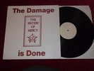 THE SISTERS OF MERCY - THE DAMAGE IS DONE -  RARE ORIG LIVE LEEDS 83  LP EX/EX 