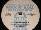 Elvis Presley 78rpm RETURN TO SENDER / A FOOL SUCH AS I Juke Box Rock n' Roll