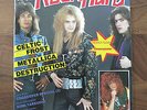 ROCK HARD Nr. 20 - 1986 Celtic Frost Triptykon Metallica Dark Angel Exumer Satan