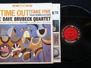 DAVE BRUBECK QUARTET Time Out LP Columbia Stereo CS 8192 6-Eye US Original