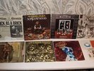 9x Jethro Tull LP's:Stand Up(pop up),Aqualung,Benefit,Thick as a Brick Newspaper