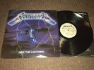 Metallica  Ride The Lightning Orig LP Shrink 1st Press Megaforce Ex Nm MRI-769A