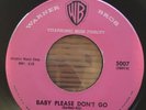 TROYCE KEY: Baby Please Don't Go / Drown In My Tears 45 (w/ Eddie Cochran) NM