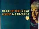 MORE OF THE GREAT LOREZ ALEXANDRIA-ORIGINAL PROMO MONO LP, VAN GELDER STAMP