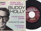 Rare Buddy Holly EP. Peggy Sue Got Married. Coral EC 81191