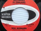 ROD BERNARD recorded in England bw These were our songs Scepter R&R 45 w349 HEAR