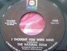 Rare Orig Northern Soul 45 The Natural Four I Thought You Were Mine ABC LISTEN