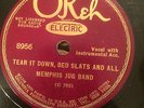 Okeh 8956 Memphis Jug Band TEAR IT DOWN BED SLATS AND ALL EE- 