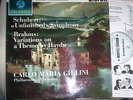 Columbia SAX 2424 Blue/black Schubert Unfinished/ Brahms Variations Giulini