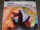 BELA BARTOK MUSIC FOR STRINGS PERCUSSION CELESTA LP REINER RCA LSC 2374 NRMT/MT