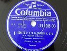 Mozart Piano Sonata N°8 Dinu Lipatti Columbia 78rpm X2