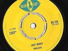 LAST DANCE - THRILLERS / UNWORTHY BABY - DELTA CATS  UK BLUE CAT BS 128  listen