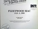 FLEETWOOD MAC - LIVE 1988 LP / King Biscuit Flower Hour / Vinyl / Radio Show