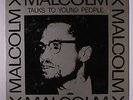 MALCOLM X: Talks To Young People LP (laminate peeling, some cover wear) Spoken