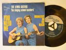 Lewis Sisters Tamla Motown 45/ps You Need Me/Moonlight On The Beach VG++German