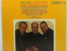 BRAHMS Concerto Violin/Cello Francescatti Fournier WALTER COLUMBIA MS 6158 6 Eye