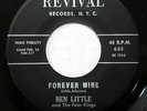 BEN LITTLE & The FOUR KINGS 45 Forever Mine US 1961 Rare Doo Wop #H 691