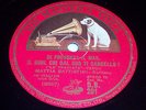 Mattia Battistini Maria Moscisca HMV GRAMOPHONE ANGEL DB201 La Traviata Verdi EX