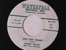 rare Popcorn Exotica 45 BOBBY WALLIN voo doo drums WATERFALL Listen