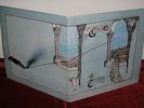 GENESIS TRESPASS PINK CHARISMA 1970 GATEFOLD SLEEVE LYRIC SHEET