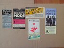 DEPECHE MODE --  5 X ALTE EINTRITTSKARTEN  82 - 84 - 86 -90 -93    RAR