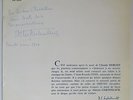 ODETTE GARTENLAUB Debussy piano recital RARE Autograph Proto cover french NM LP*