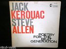 JACK KEROUAC & STEVE ALLEN - Poetry For The Beat Generation - 1959 LP