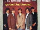 Rolling Stones Around and Around deutsche Weinrot Gold Decca BLK 16315-P