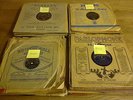 60x 78rpm records - various genres - 1920's to 1950's - 15 from each decade