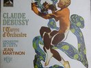 JEAN MARTINON / DEBUSSY orchestral works  / EMI