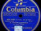 ROBERT CASADESUS PIANO   Ravel, Jeux d'eau   British Columbia D 13054  rec. 1928
