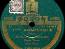 MARIUS FRANCOIS GAILLARD PIANO    Debussy Preludes,Arabesques    3 FRENCH ODEON