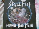 SKULL FIST WHITE VINYL FIRST PRESS