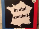 Brutal Combat Lp + 7 Inch French Punk Oi Vinyl Comp 1996 Warboot Vulture Rock