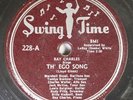 Hear R&B 78 Ray Charles - Th' Ego Song / Late In The Evening Blues On Swing Tim