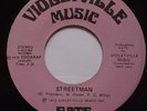 GATE: Streetman VIOLETVILLE rare FUNK breaks 45 w/ LYRIC INSERT super 70s