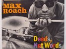 MAX ROACH: Deeds, Not Words RIVERSIDE stereo 1st DG vinyl lp BEAUTY VG++ jazz