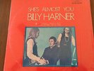 BILLY HARNER- She's Almost You- Rare D.J. Promotional copy